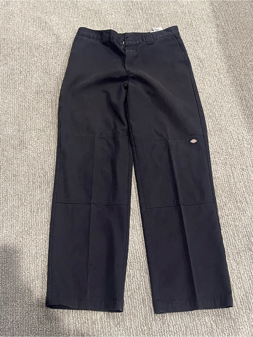 Dickies Men’s Black Work Pants - Straight Fit